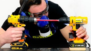 DeWALT Fake Original / Brushless Charcoal Which on which! - YouTube