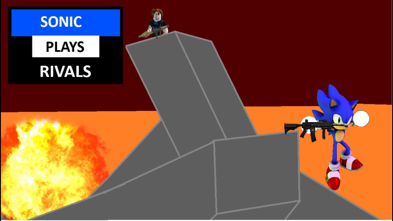 Sonic Plays Roblox RIVALS YouTube Sonic plays roblox rivals youtube