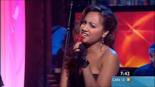 Jessica Mauboy - Because live on Sunrise, 16 Jun 2009