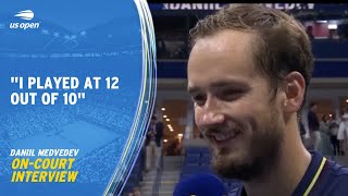 Danill Medvedev On-Court Interview | 2023 US Open Semifinal