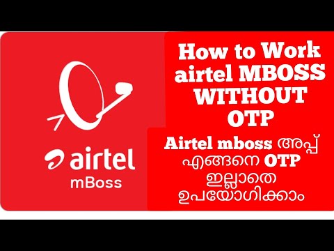 airtel DTH mboss അപ്പ് എങ്ങനെ OTP ഇല്ലാതെ ഉപയോഗിക്കാം. #mboss #without #otp #airtel