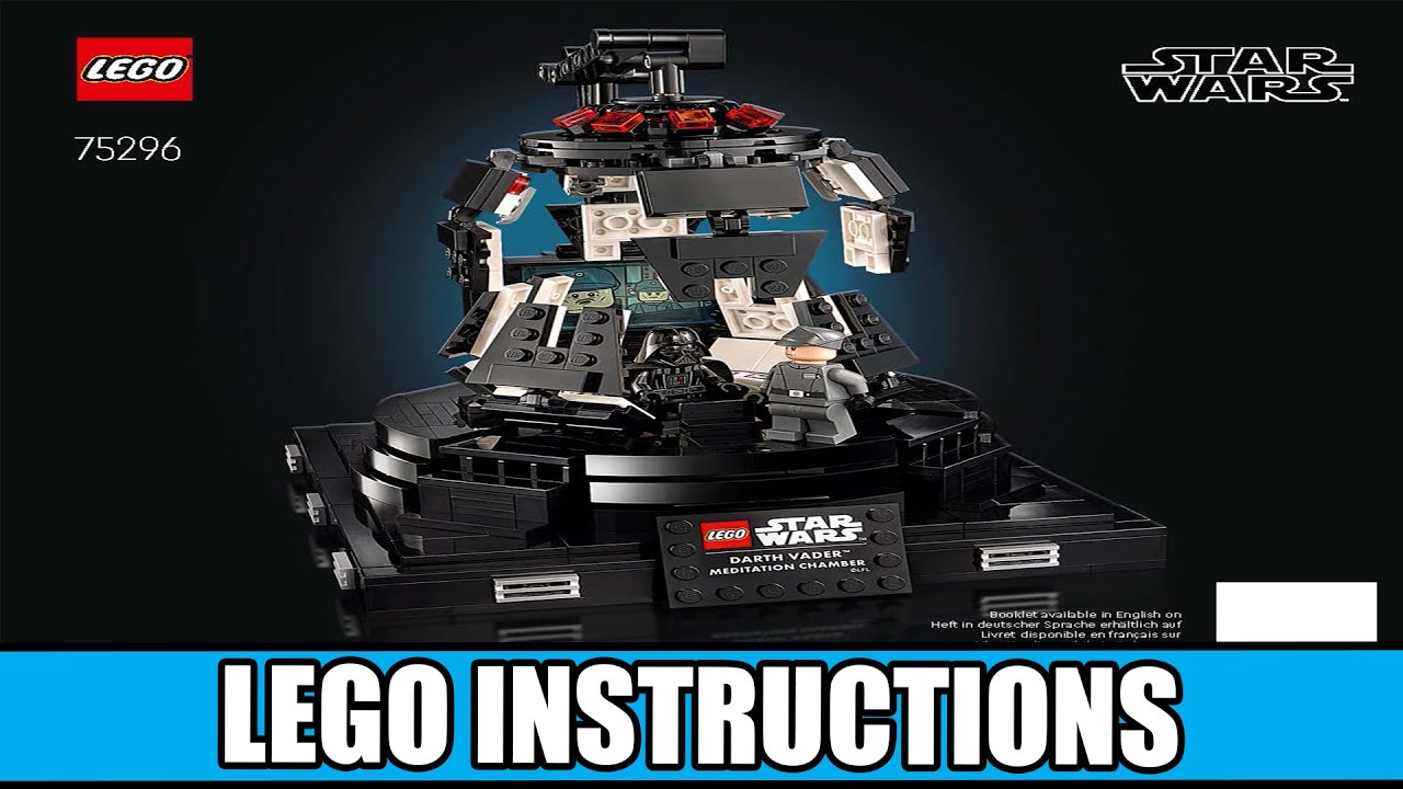 Darth Vader Meditation Chamber LEGO instructions