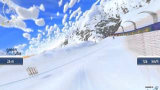 SkiChallenge-2013 Longest Jump ever!! 154 mt (Hundschopf Wengen)