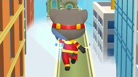 Talking Tom Hero Dash ( Android/iOS ) - Special Events: Vertigo ( Super Tom ) gameplay