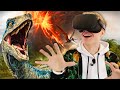 SCARY DINOSAURS ON THE OCULUS QUEST! | Jurassic World 360 VR Experience