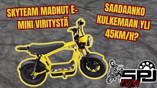 SKYTEAM MADNUT E-MINI VIRITTÄMINEN!