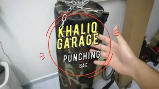 PUNCHING BAG PASANG SENDIRI - KHALIQ GARAGE