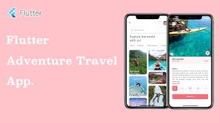 Flutter UI - Adventure Travel App UI - SpeedCode