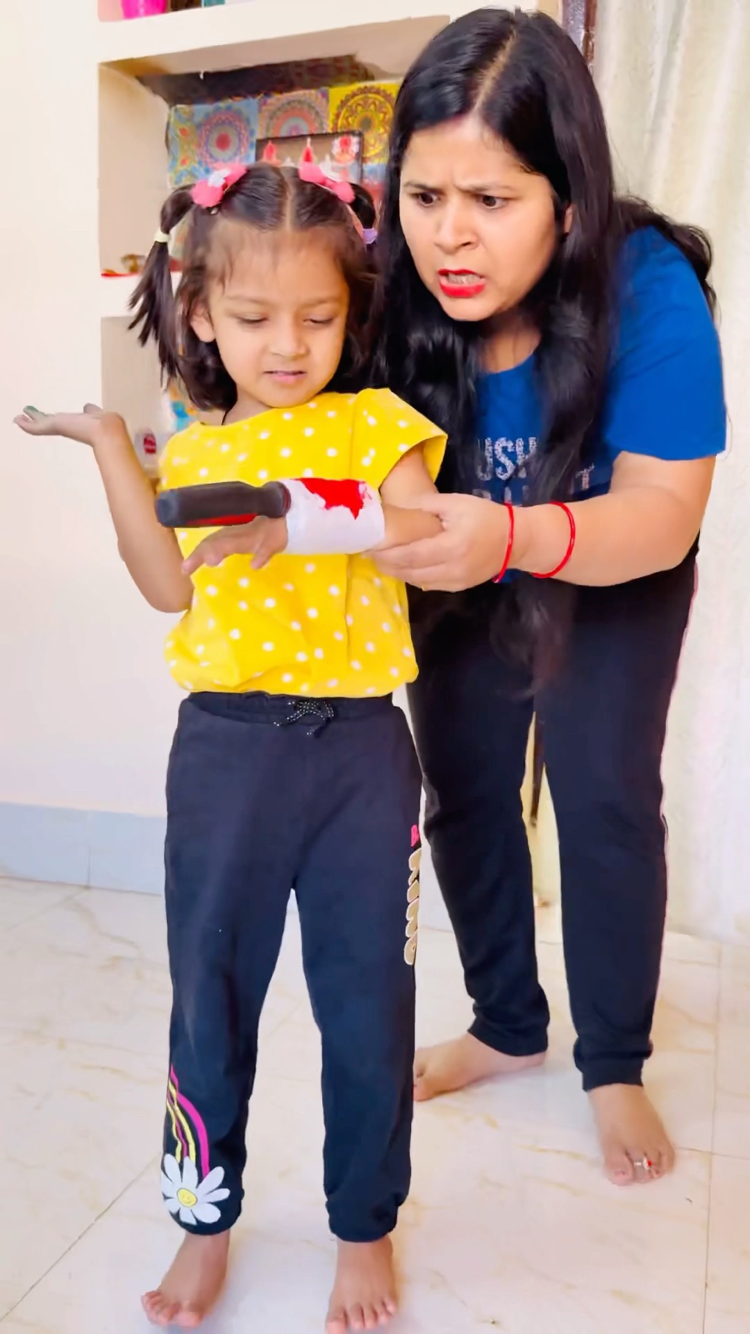 Tooktook ghra chot lagi mummy kya kar?