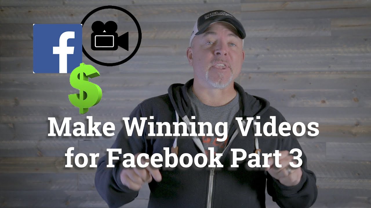 How to make Facebook Video Ads Pt 3 - YouTube
