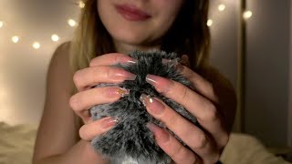 Pure Stress Relief [ASMR] Fluffy Massage and Whispered Affirmations