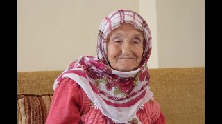 Koronavirüsü yenen 105 yaşındaki Emine Nine'den uyarı