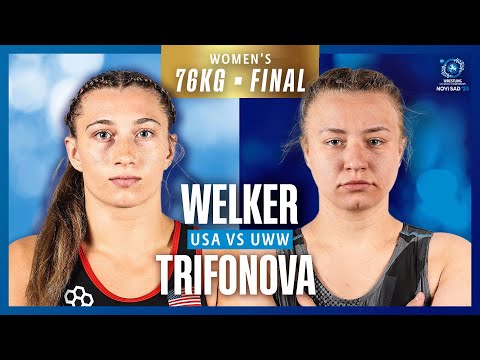 Valeriia TRIFONOVA UWW Vs Kylie WELKER USA U23 WORLD CHAMPIONSHIPS Gold Medal WW 76Kg