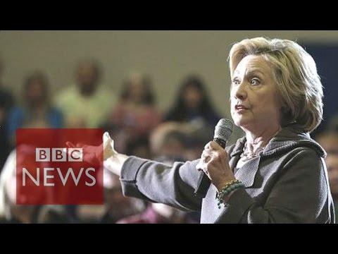 Hillary Clinton tells heckler 'you are very rude' - BBC News