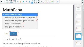 Distance Learning Tech Tools - Student Support using MathPapa and Symbolab