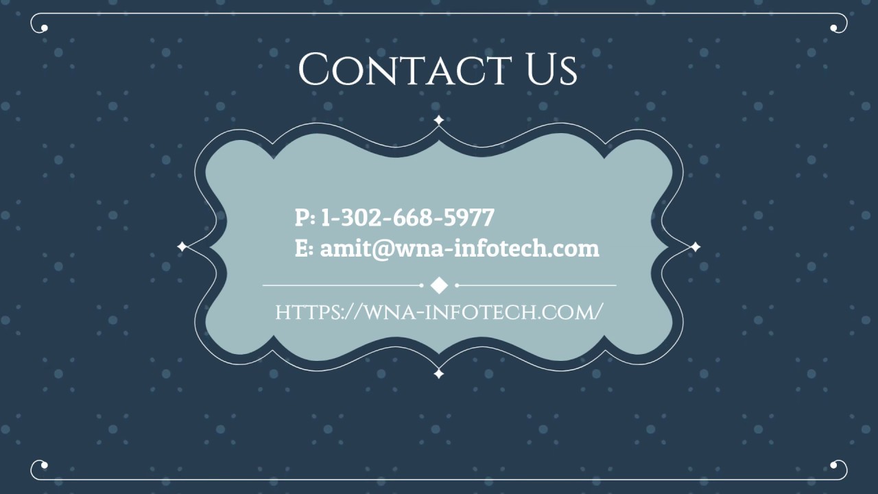 Top Web Development Service Provider Wna Infotech Youtube