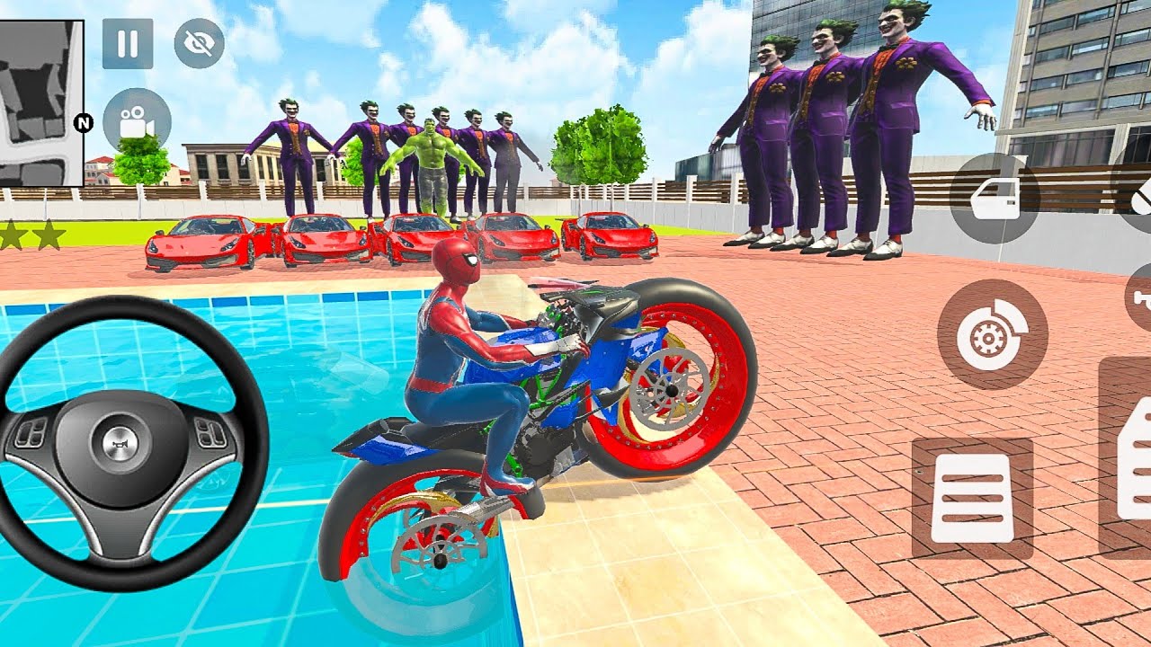  Modified Police Car 🚨 Gangster Life in Indian Streets | Open WorldGame game for android ❤️ #4