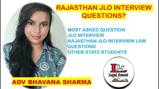 RAJASTHAN JLO INTERVIEW QUESTIONS?