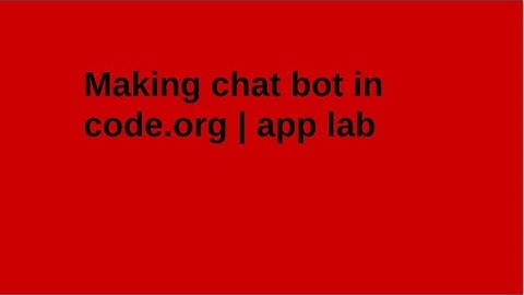 chat bot in code.org | app lab
