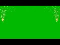 Green Screen Frame Flying Sparks Overlays HD chrome key Футаж Зеленый фон Рамка хромакей