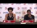 Hawks vs. Knicks Postgame Press Conference: Jalen Johnson & Nickeil Alexander-Walker