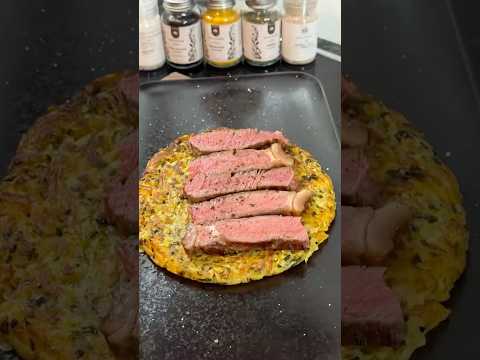 🥩 T-Bone-Steak mit Knusprigen Kartoffelrösti das Rezept ⬇️🔻⬇️👩🏻‍🍳 #heidelberg #cooking