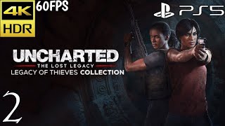 Uncharted: The Lost Legacy Remastered (PS5) 4K 60FPS HDR Gameplay Part 2: INFILTRATION (FULL GAME)