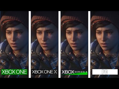 Gears 5 | SeriesX - ONE - ONE X - PC | Tech Demo Graphics Comparison