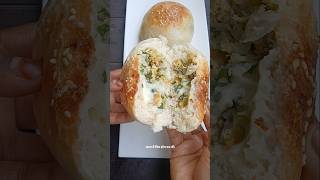 Fish Stuffed Cheese Bun Recipe | #shorts #recipe #cheesebuns #fishstuffedbun #breakfast #shortvideo