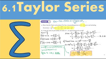 6.1 Taylor Series (FP1 - Chapter 6: Taylor Series)