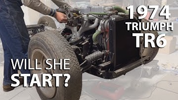 1974 Triumph TR6 - Part 75 - Three...Two...One...Crank it!