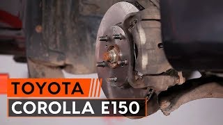 Πώς αλλαζω Τακάκια TOYOTA COROLLA Saloon (E15_) - οδηγός βίντεο