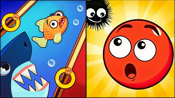 Save the Fish VS Hide Ball Tricky Fun - All Levels SpeedRun Gameplay
