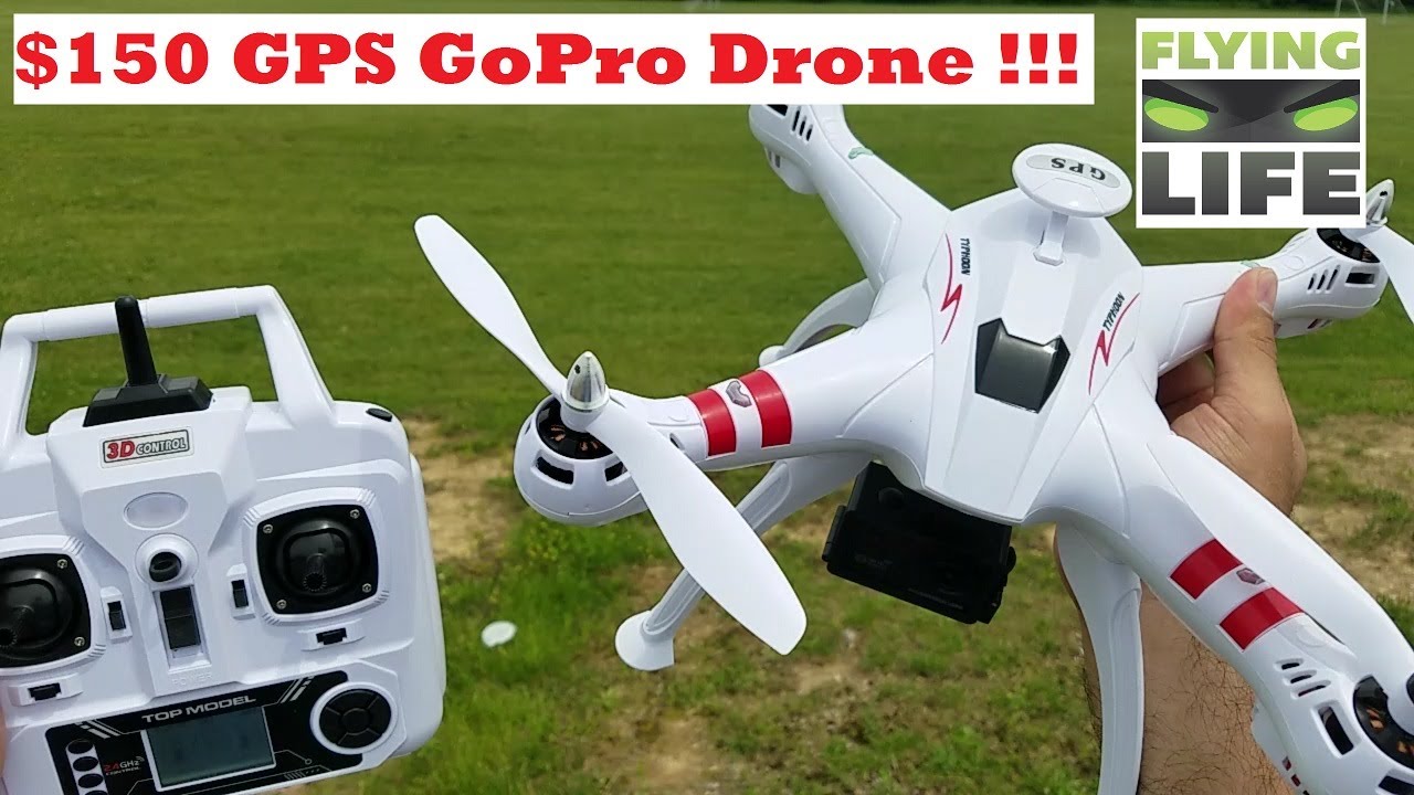 WORLDS CHEAPEST GPS GOPRO DRONE 