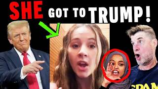 Brilliant Young Lady Got URGENT Message To Trump!