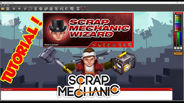 Scrap Mechanic LIVE STREAM: Wizard Tool Tutorial