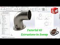 Tutorial #2 Estrusione base con Sweep Solidworks 2020