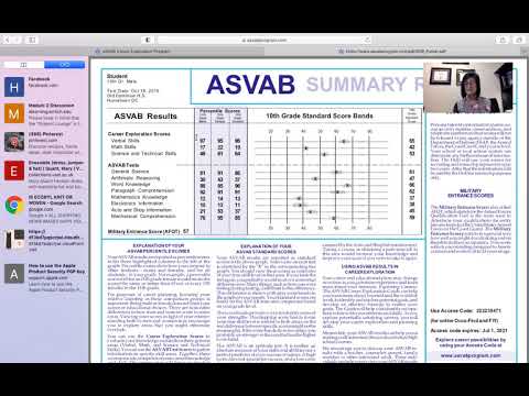 ASVAB Score Interpretation Video