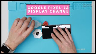 Google Pixel 7a - Screen Display Replacement Changing Tutorial Wealth