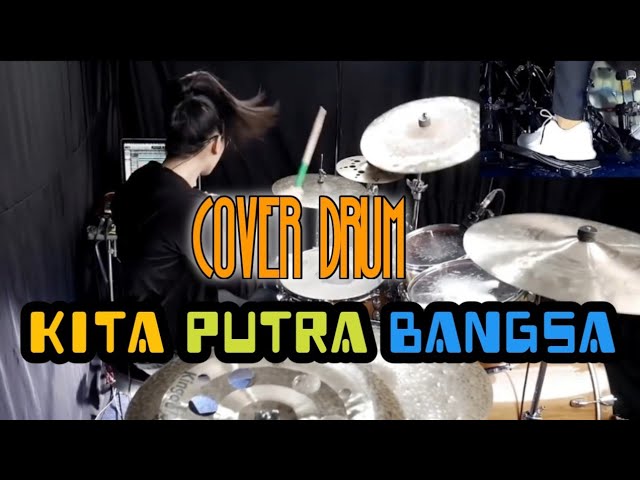 cover drum kita putra bangsa-official video class=