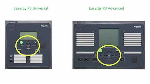 Easergy P3   HMI Quick Introduction