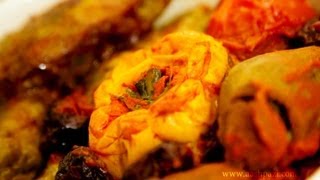 Dolmeh (Mixed) dolme cabbage tomato eggplant mexican squash and bell pepper recipe