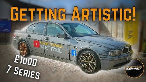 PAINTING MY CHEAP 730d … BY HAND! Manga / Initial D Style