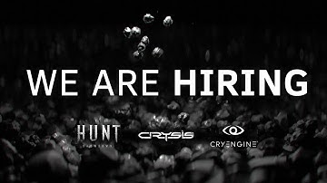 Crytek is looking for you right now!