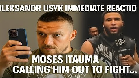 Usyk Responds Instantly to Moses Itauma’s Callout After Brutal KO of Dillian Whyte!