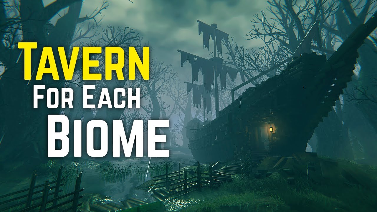 I Built The PERFECT Tavern For Each Valheim Biome