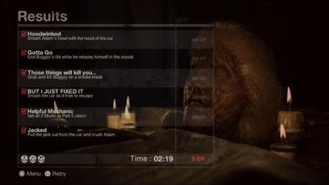 Friday the 13th Single Player Challenges : Broken Down (Hidden Objectives Revealed)