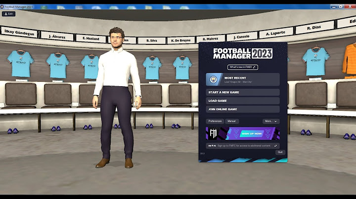 Hướng dẫn chơi top football manager 2023 năm 2024