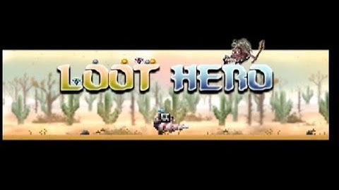 RPG Game Loot Hero iPhone App Review Video and Gameplay