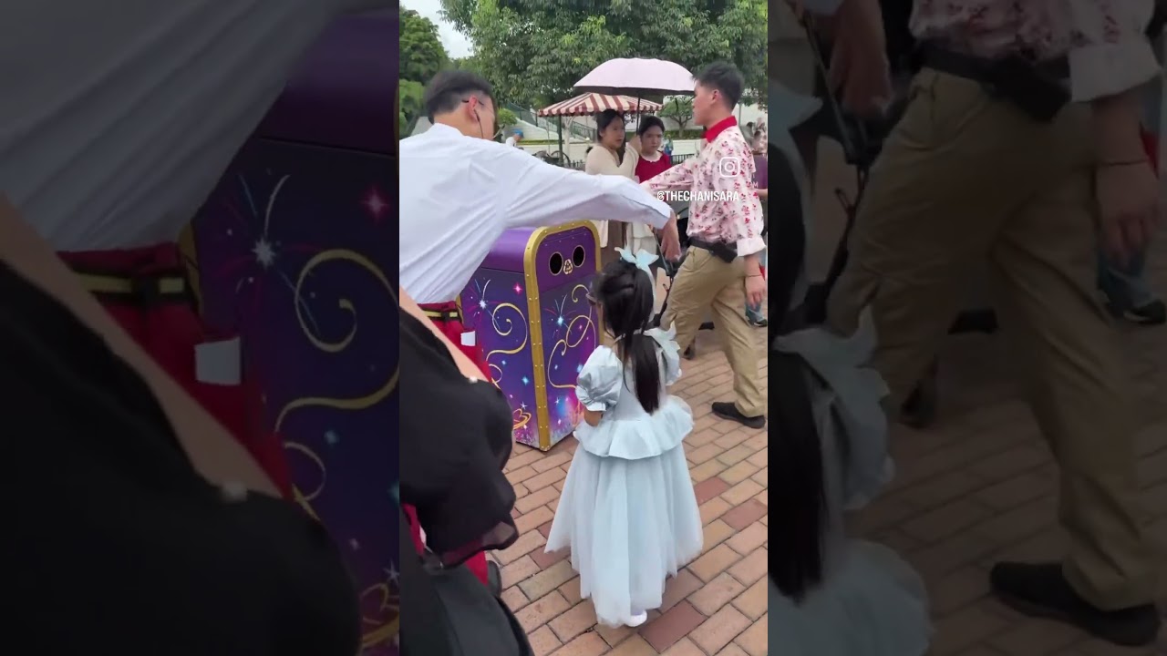 ดาราสาวคนใหม่ น้อนพุช #push#hkdisneyland2025 #HKDL20Party